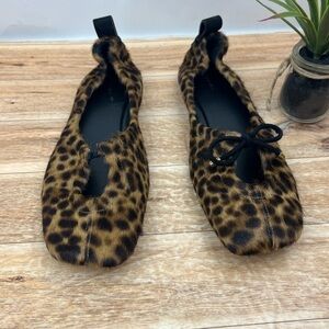 Frame Le Sunset Square Toe Ballet Flat sz 9